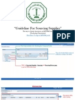 "Guideline For Sourcing Supplier": The Way To Submit Quotation On KFUPM Portal Purchasing Department) )