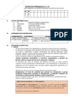 Competencia Capacidad Desempeños: Se Expresa Oralmente en Su Lengua Materna Obtiene Información Del Texto Oral