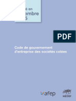 Code de Gouvernement Entreprise Revise Novembre 2015