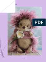 Purple Hedgehog Crochet Pattern