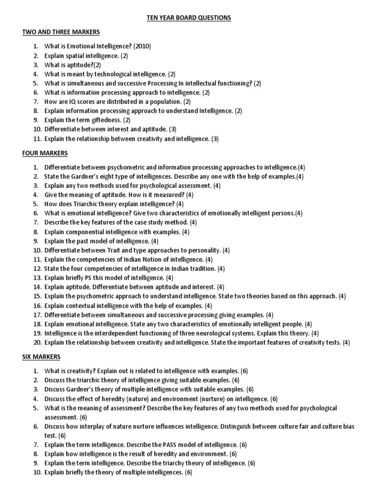 Key Concepts in Intelligence Assessment | PDF