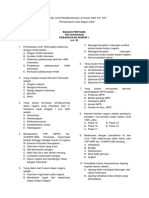 Bagian Pertama Tes Wawasan Kebangsaan Nomor 1 S.D. 35: Bukan