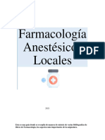 1.1 Farmacologia de Los Anestesicos Locales