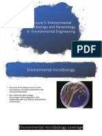 Lecture 5 - Environmental Microbiology and Parasitology