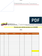 Formato para Solicitar Permisos en El SUCRE