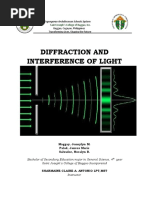 Diffraction and Interference of Light