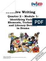 Creative Writing: Quarter 2 - Module 1