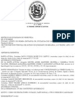 TSJ Regiones - Decisión LA VENEZOLANA JHON WILMER QUIROZ FONNEGRO PRESTACIONES SOCIALES