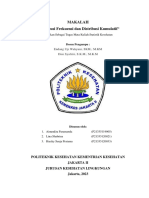 MAKALAH Statistik Kesehatan Kel.11 Distribusi Frekuensi Dan Distribusi Kumulatif