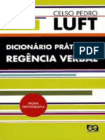 Resumo Dicionario Pratico de Regencia Verbal Celso Pedro Luft