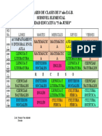 Horario 3ero 2023-2024