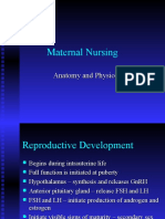 Maternal Nursing: Anatomy and Physiology