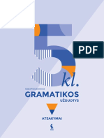 Gramatikos Užduotys Atsakymai