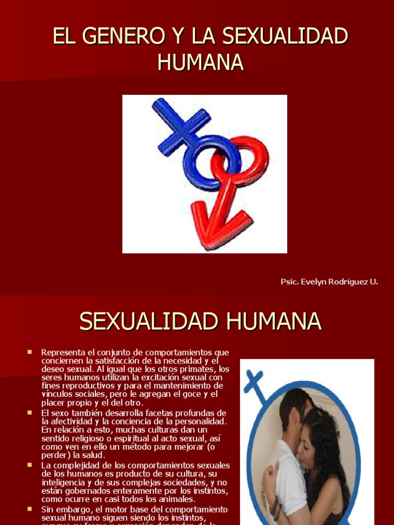 Género y Sexualidad Humana: Aspectos Clave | PDF | Sexualidad | Género