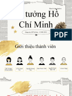 Tư tưởng Hồ Chí Minh: Khoa lý luận chính trị