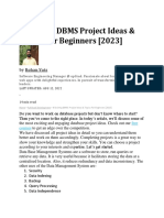 9 Exciting DBMS Project Ideas & Topics For Beginners (2023) : by Rohan Vats