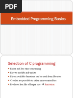 Embedded Programming Basics