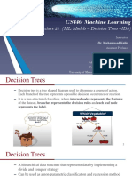 CS446: Machine Learning: Lecture 21 (ML Models - Decision Trees - ID3)