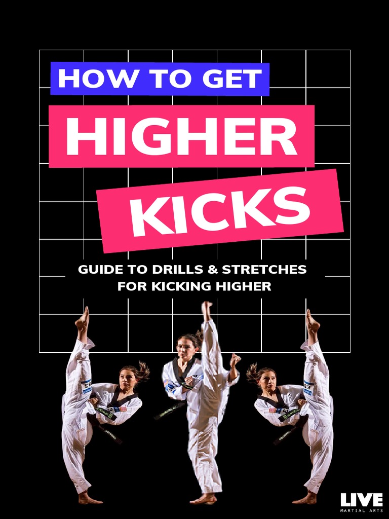 How To Get Higher Kicks Guide PDF Flexibility (Anatomy) Taekwondo