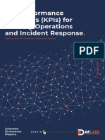 Key Performance Indicators (Kpis) For Security Operations and Incident Response