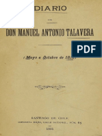 Don Manuel Antonio Tauveba: Diario