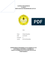 Laporan Praktikum Acara 5 Instrumentasi Dan Telemetri Kelautan