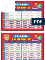 Horaro Primaria Barranca - A4