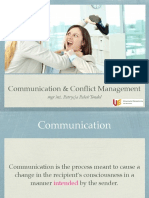 Communication Styles and Conflict Management