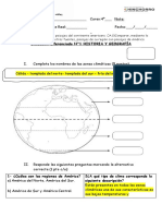 Evaluación Geografía Americana 4