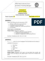 Introduction To Internet of Things Assignment-Week 1