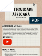 História do Antigo Egito e do Reino de Axum