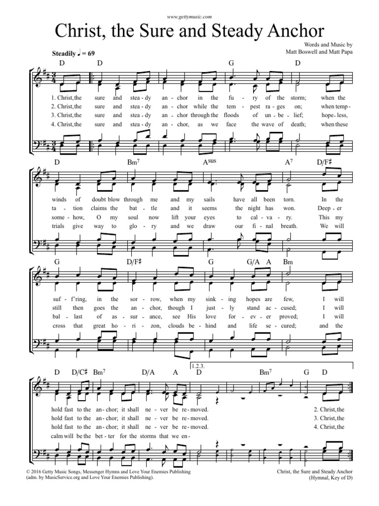 christ_the_sure_and_steady_anchor_hymnal PDF