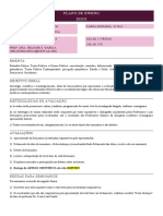 Plano de Ensino - Teoria Política - Paulo e Heloise - 2023 1