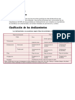 Clasificación de Los Deslizamientos