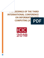 ICIC 2018 - Prosiding Dan Paper