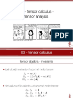 03 - Tensor Calculus - Tensor Analysis