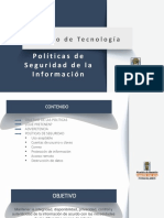 Políticas de Seguridad de La Información