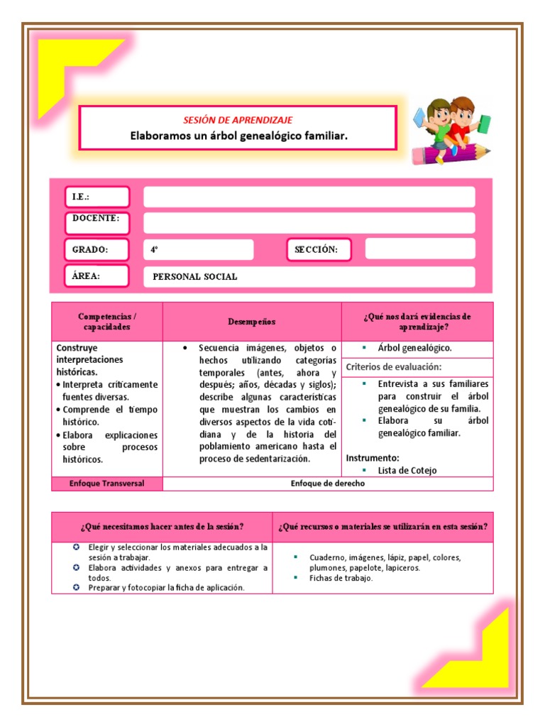 27 Abril Sesiones Cuarto Grado | PDF | Evaluación | Aprendizaje