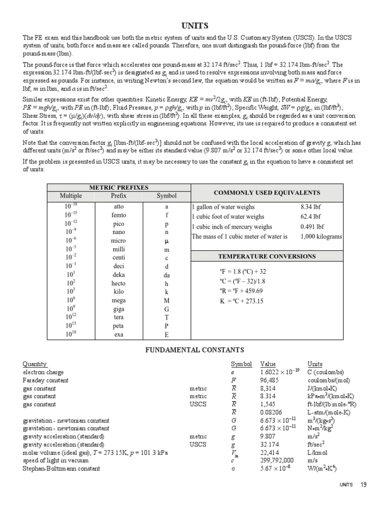 Understanding gc and lbf Units | PDF | Horsepower | Electronvolt