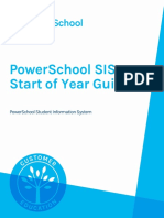 PowerSchool SIS Start of Year Guide