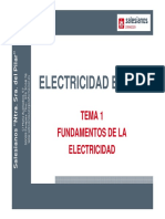 Electricidad Básica TEMA 1