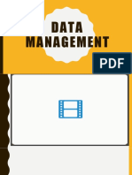 Data Management Class: Collecting, Analyzing, and Presenting Statistics
