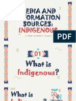 Media and Information Sources:: Indigenous