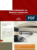 Procedimiento en Materia Comercial 2.0