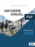 Informe Anual Del Banco Interamericano de Desarrollo 2022 Resena Del Ano0