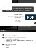 South Asian Religions in Time and Space