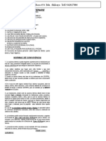 Jr. Sta. Rosa 454 Bda - Shilcayo Telf. 942927980: Relacion de Materiales para Interna RSE