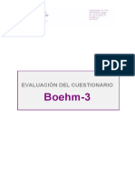 Boehm-3: Evaluación Del Cuestionario