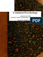 Criminal psychology