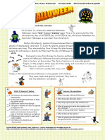 Halloween READING For Intermediate Levels